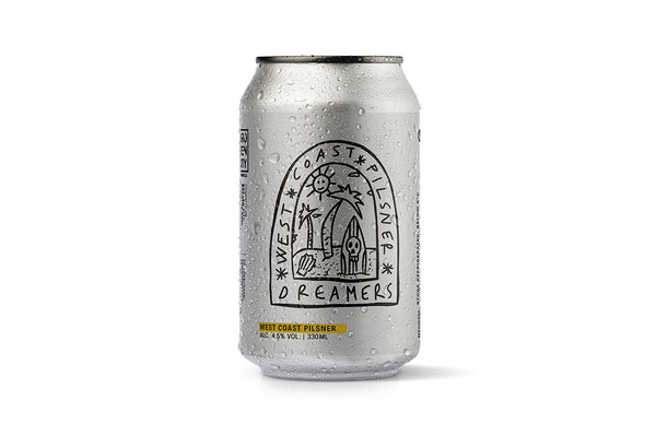 Dreamers - West Coast Pilsner 4.5% abv
