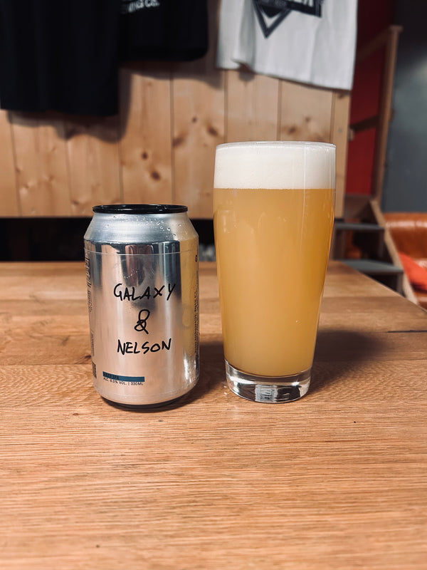 Galaxy & Nelson - Hazy IPA 6.0% abv