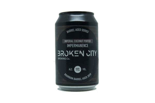Impermanence 2019 - Imperial Coconut Porter 11% ABV - Barrel Aged