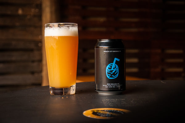 Galaxy, Hallertau Blanc + Citra, New England IPA 6.0% ABV