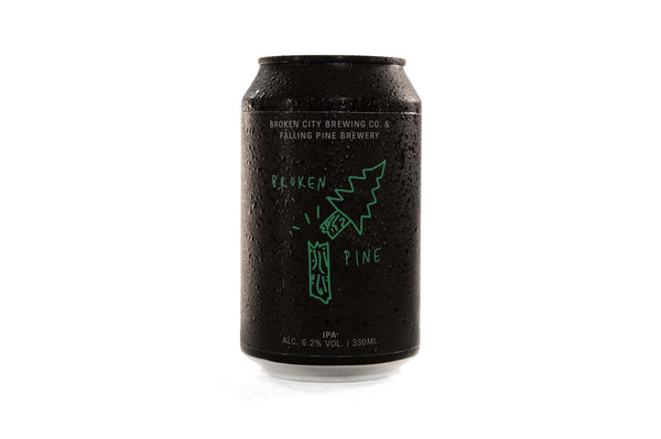 Broken Pine IPA 6.2% abv - collab w/ Falling Pine Brewery