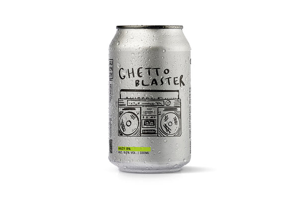 GhettoBlaster- Hazy IPA 6.0% ABV