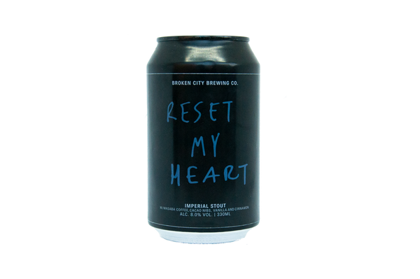 Reset My Heart - Imperial Stout 8.0% abv w/ Masaba Coffee, Cocoa Nibs, Vanilla & Cinnamon